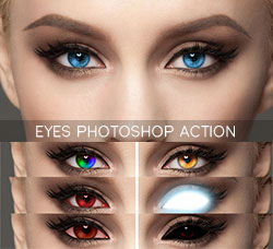 极品PS动作－艺术之眼(含高清视频教程)：Eyes Photoshop Action